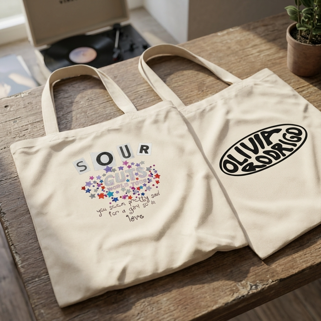 Olivia Rodrigo ALBUMS Tote Bag