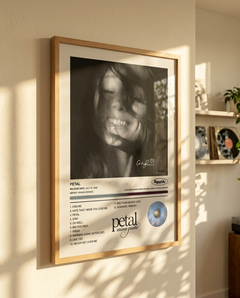 Ariana Grande PETAL Album Poster