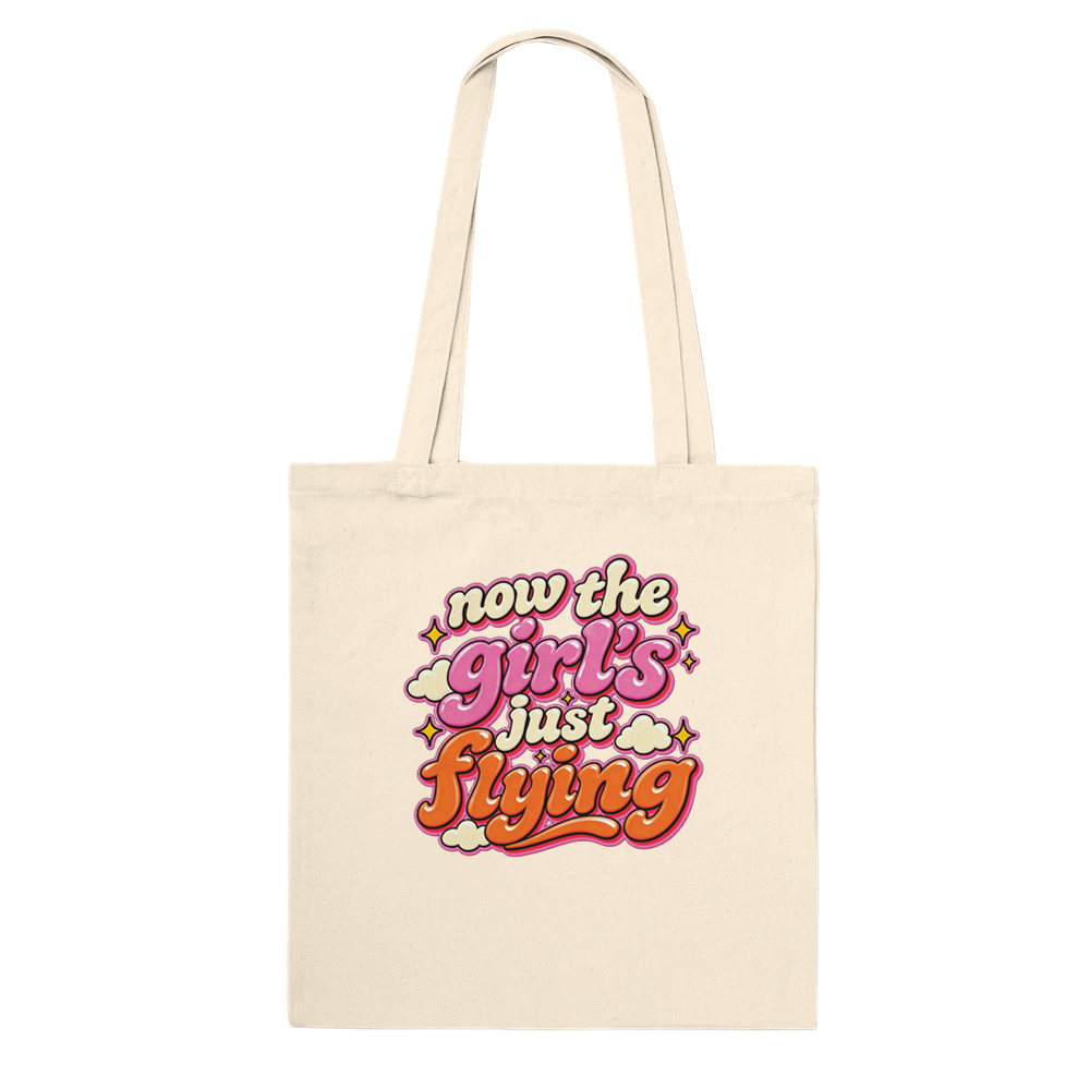 Girl's Just Flying Tote Bag