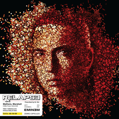 Eminem RELAPSE Album Poster