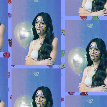 Olivia Rodrigo SOUR Album Painting Style Poster - rsdesignstudio