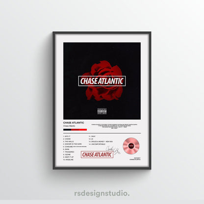 Chase Atlantic Chase Atlantic Album Poster - rsdesignstudio