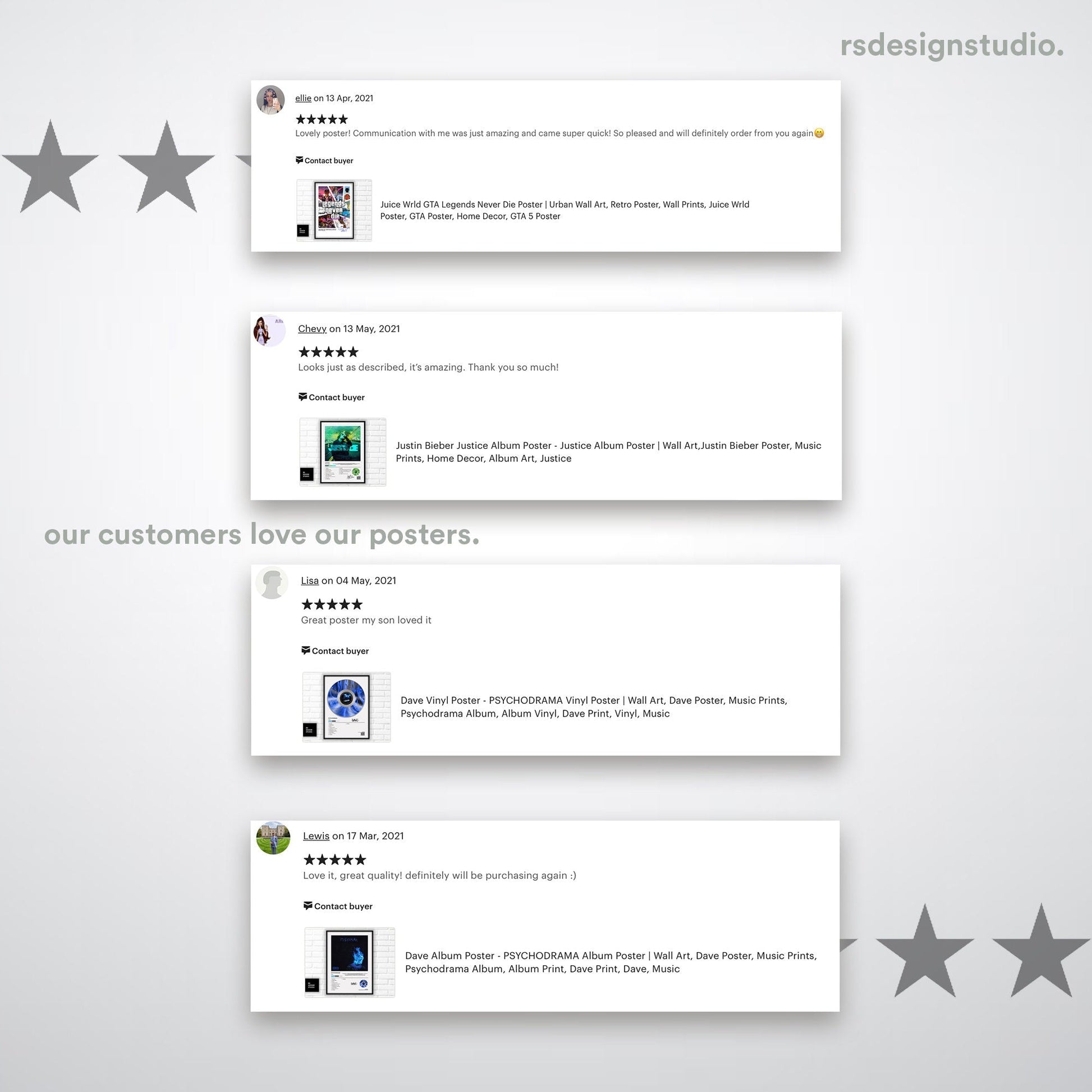 Dave GTA We're All Alone In This Together Album Poster - rsdesignstudio