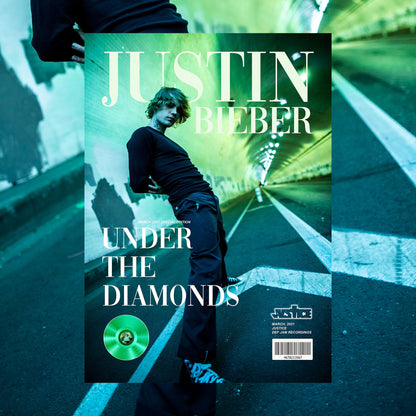 Justin Bieber Justice Album Magazine Poster - rsdesignstudio