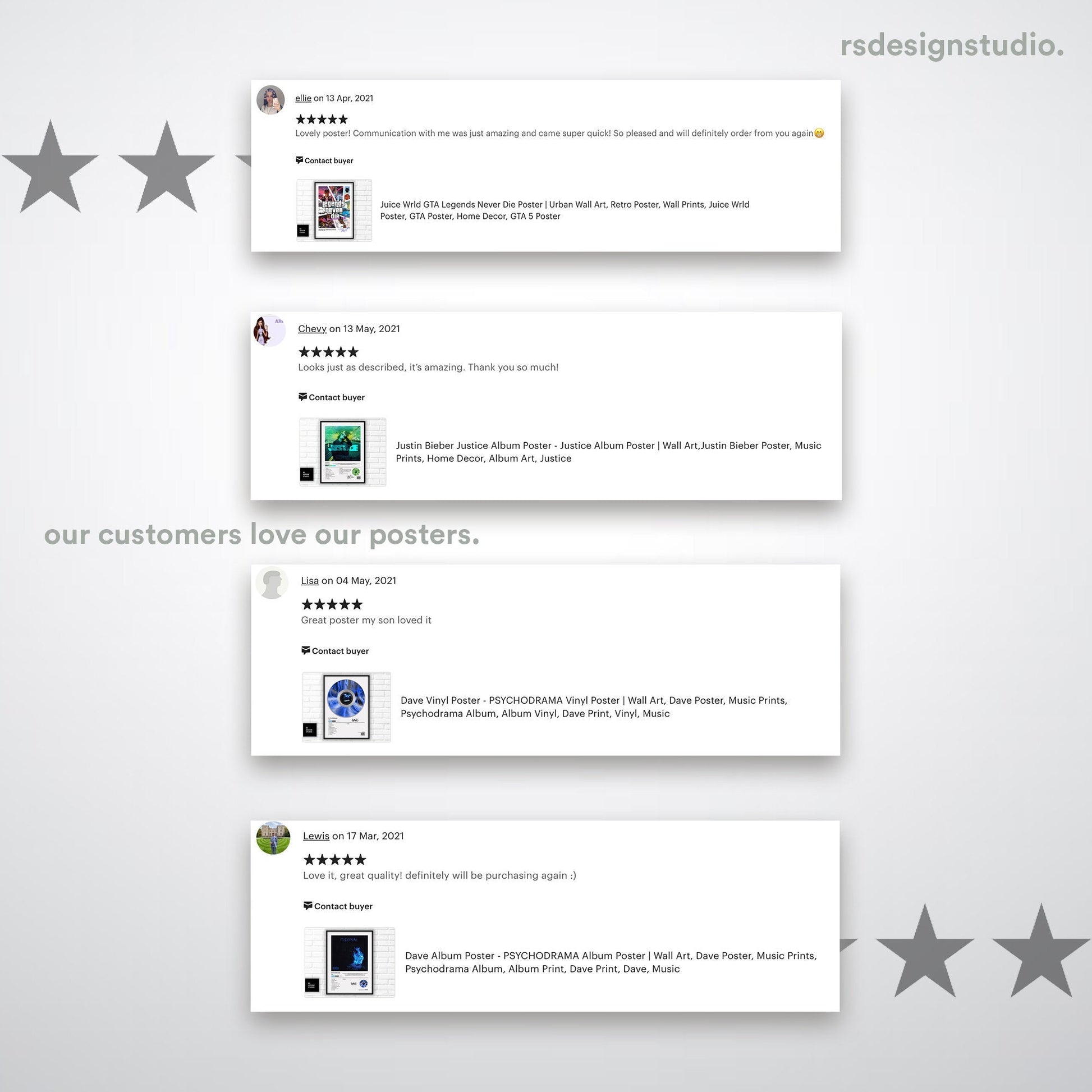 Chase Atlantic OH MAMI Poster - rsdesignstudio