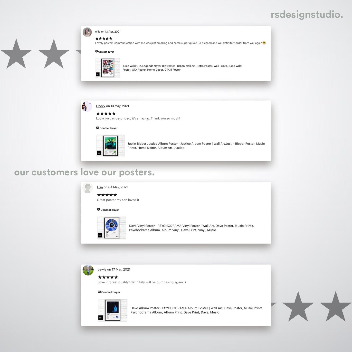 D Block Europe The Blue Print Album Poster - rsdesignstudio