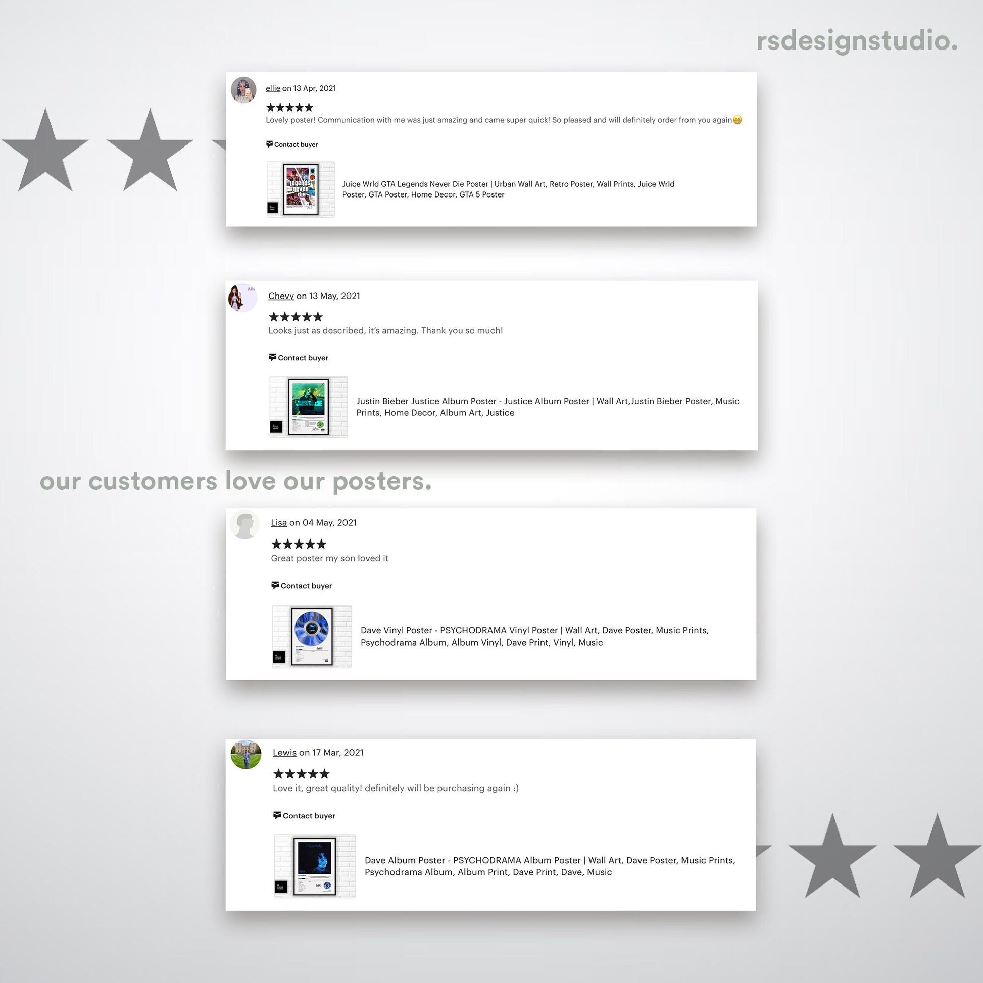 D Block Europe The Blue Print Album Poster - rsdesignstudio