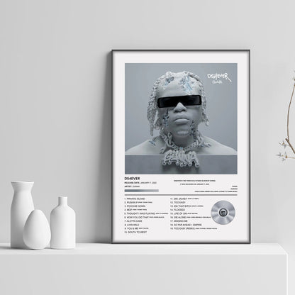 Gunna DS4EVER Album Poster - rsdesignstudio