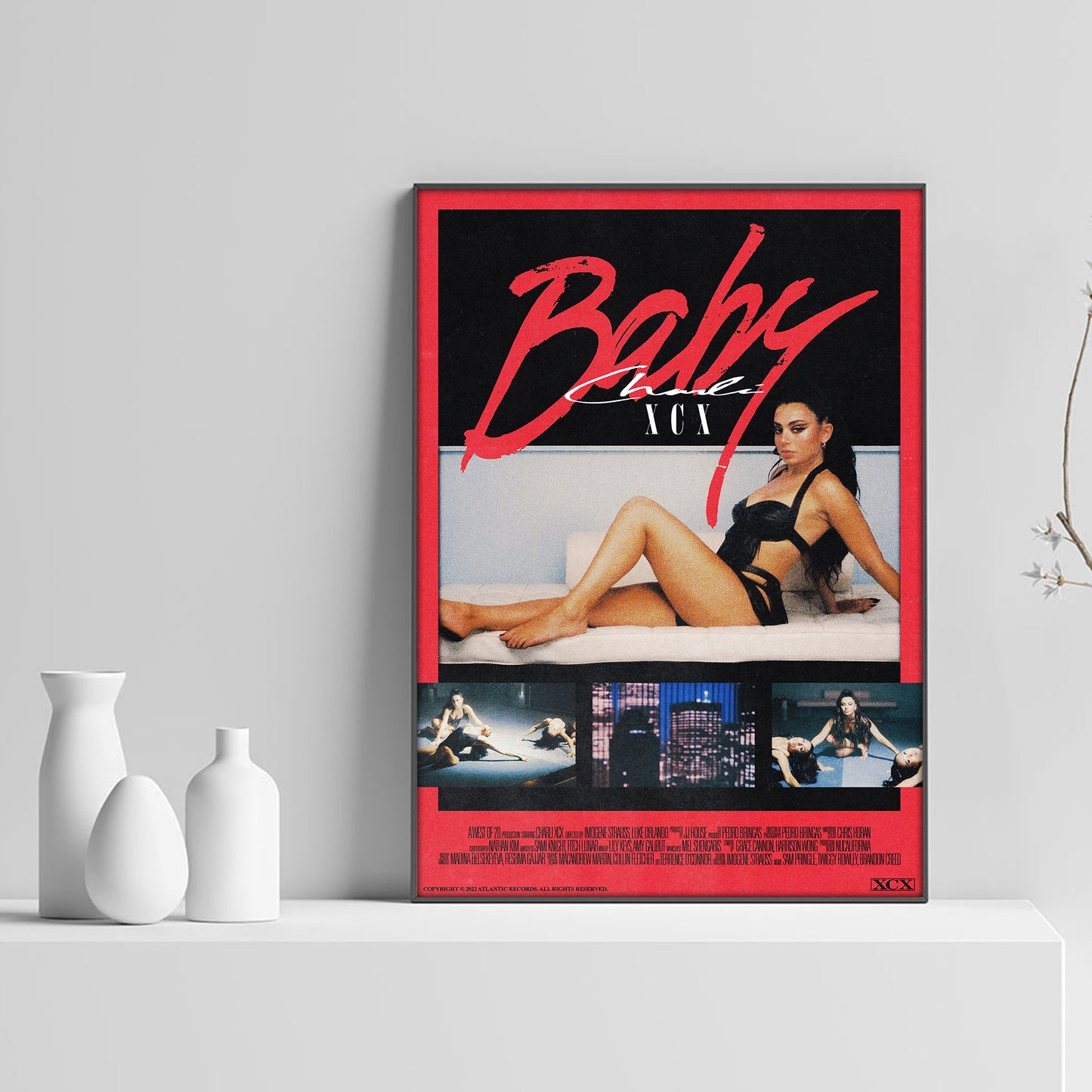 Charli XCX Crash Album Poster - rsdesignstudio