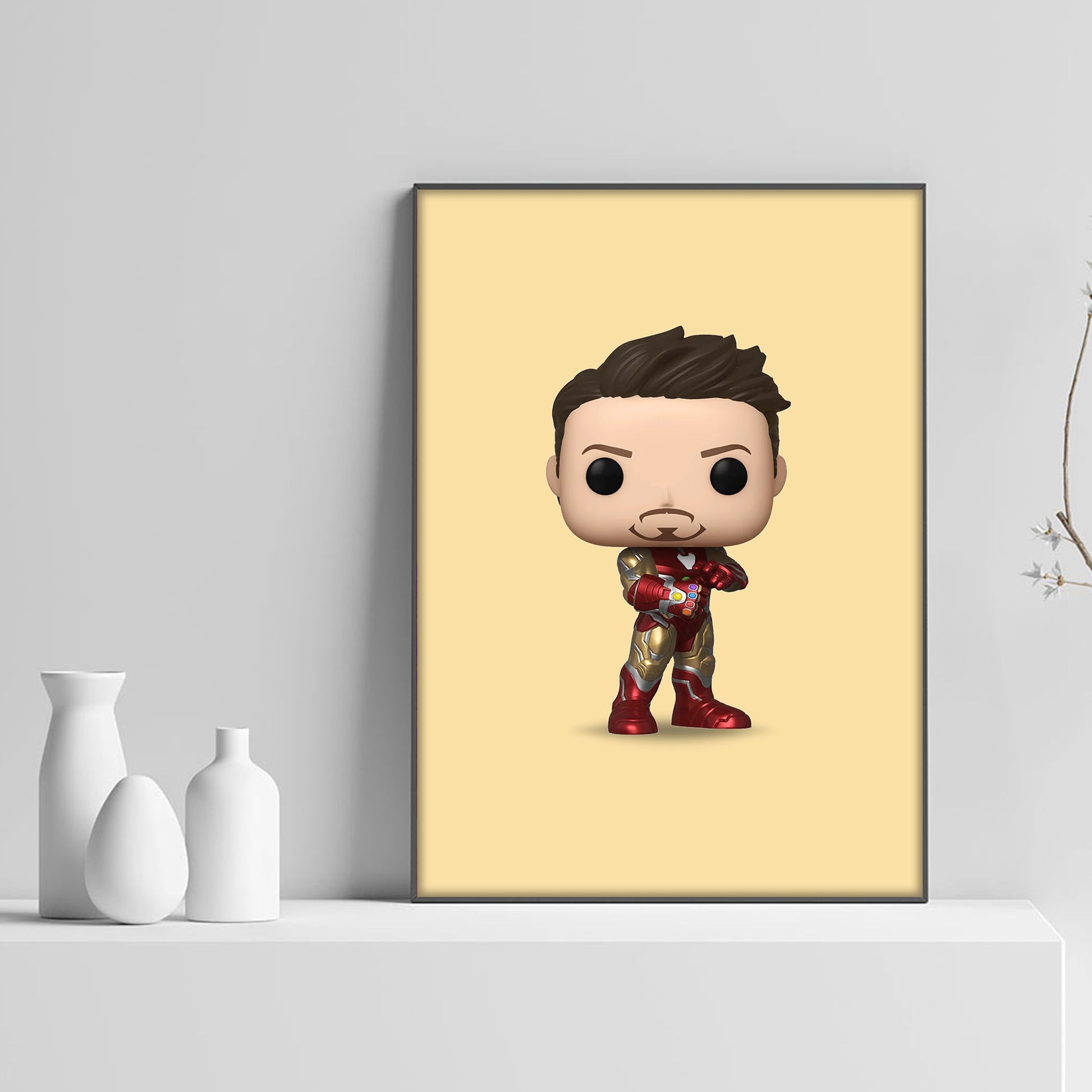 Avengers Iron Man Funko Pop Poster - rsdesignstudio