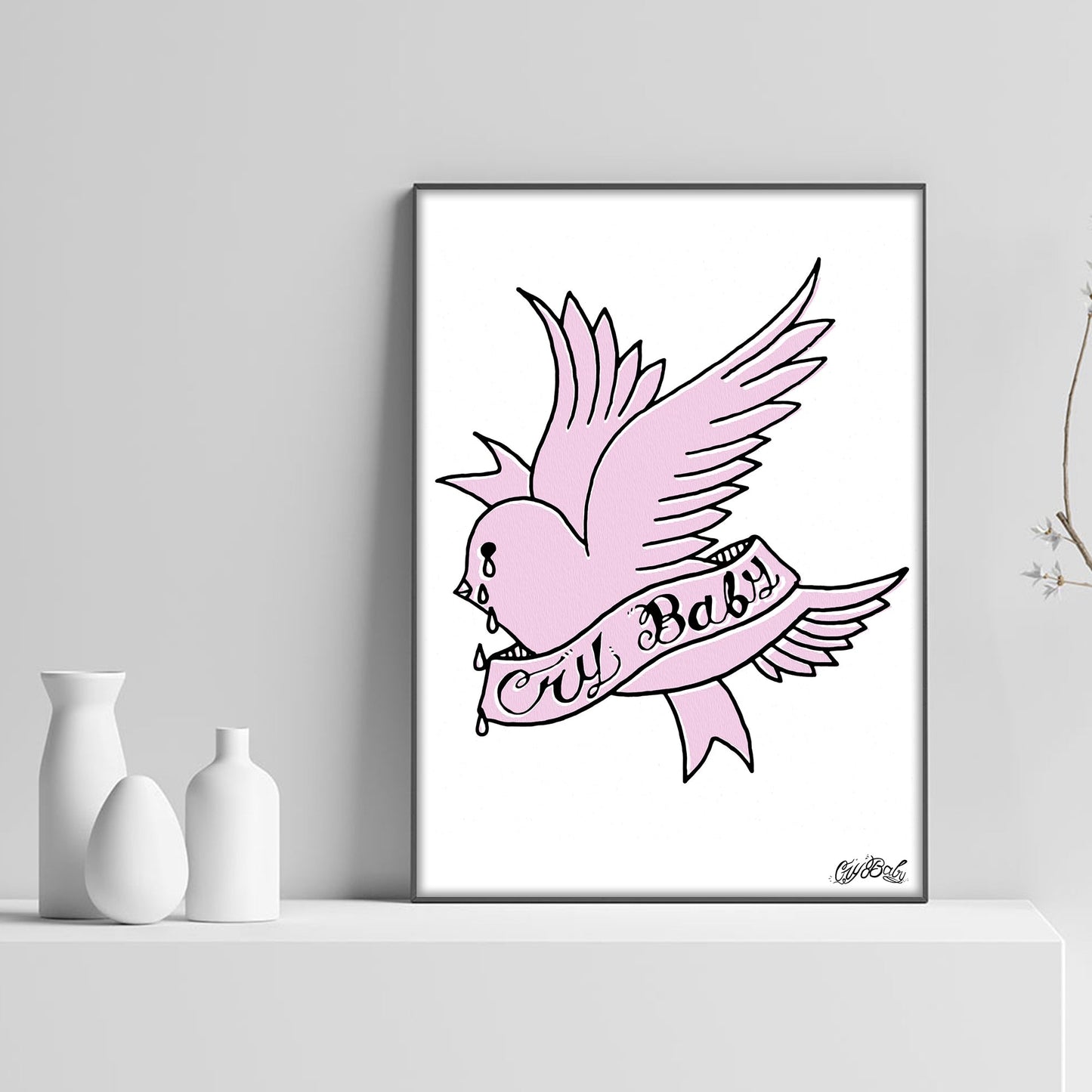 Lil Peep Crybaby Poster - rsdesignstudio