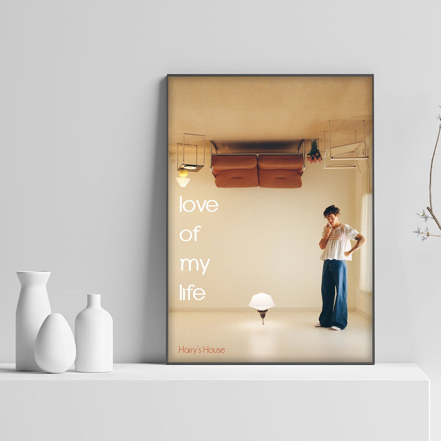 Harry Styles Harry's House Love Of My Life Poster - rsdesignstudio