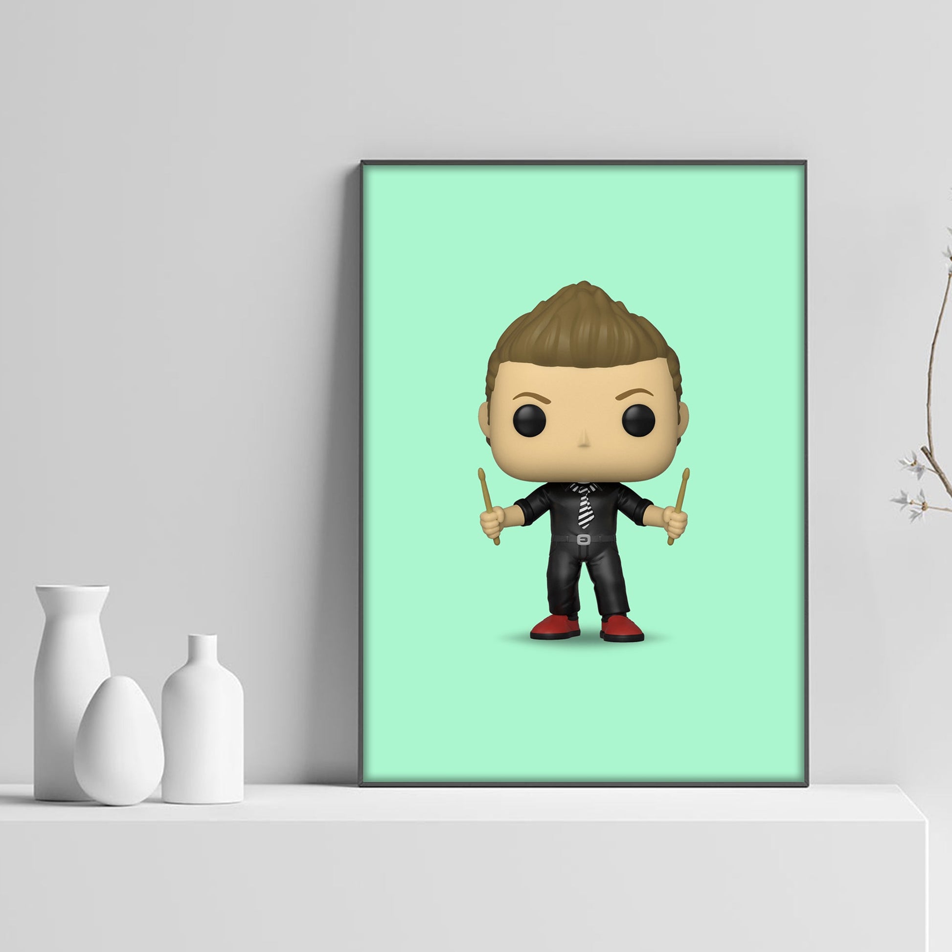 Green Day Funko Pop Poster - rsdesignstudio