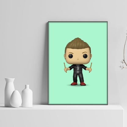 Green Day Funko Pop Poster - rsdesignstudio