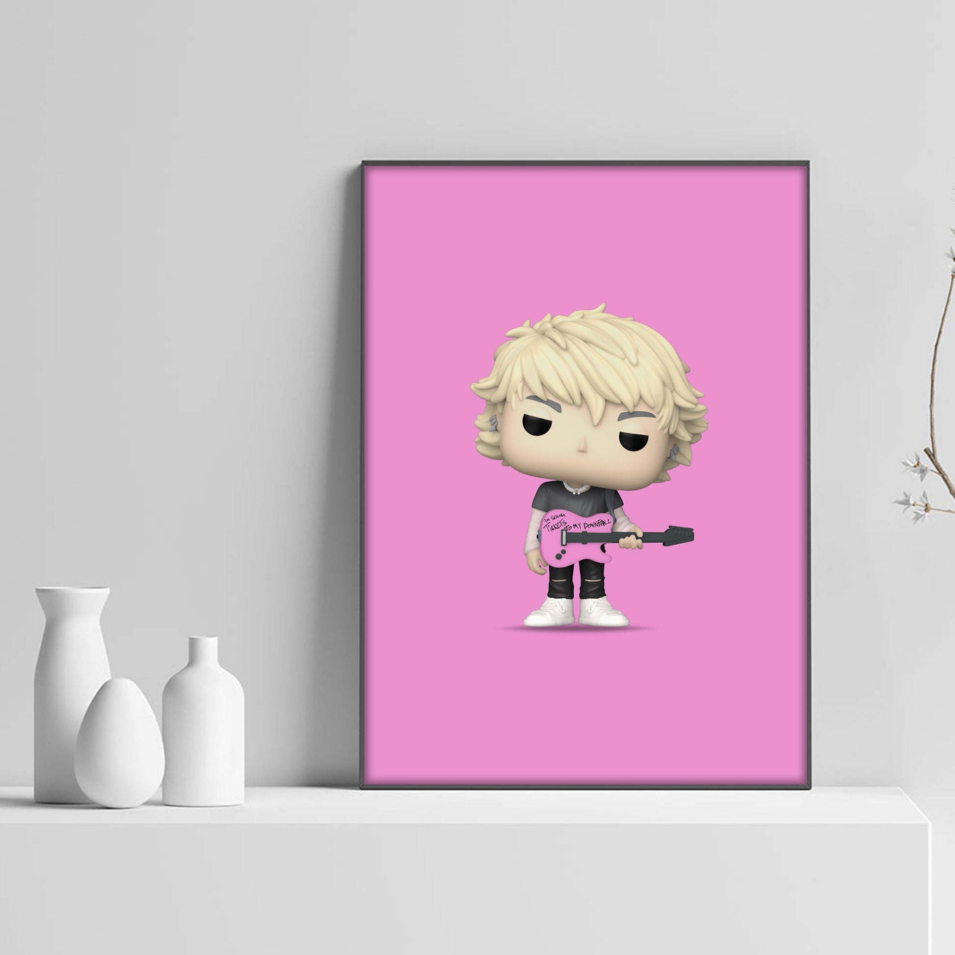 Machine Gun Kelly Funko Pop Poster - rsdesignstudio
