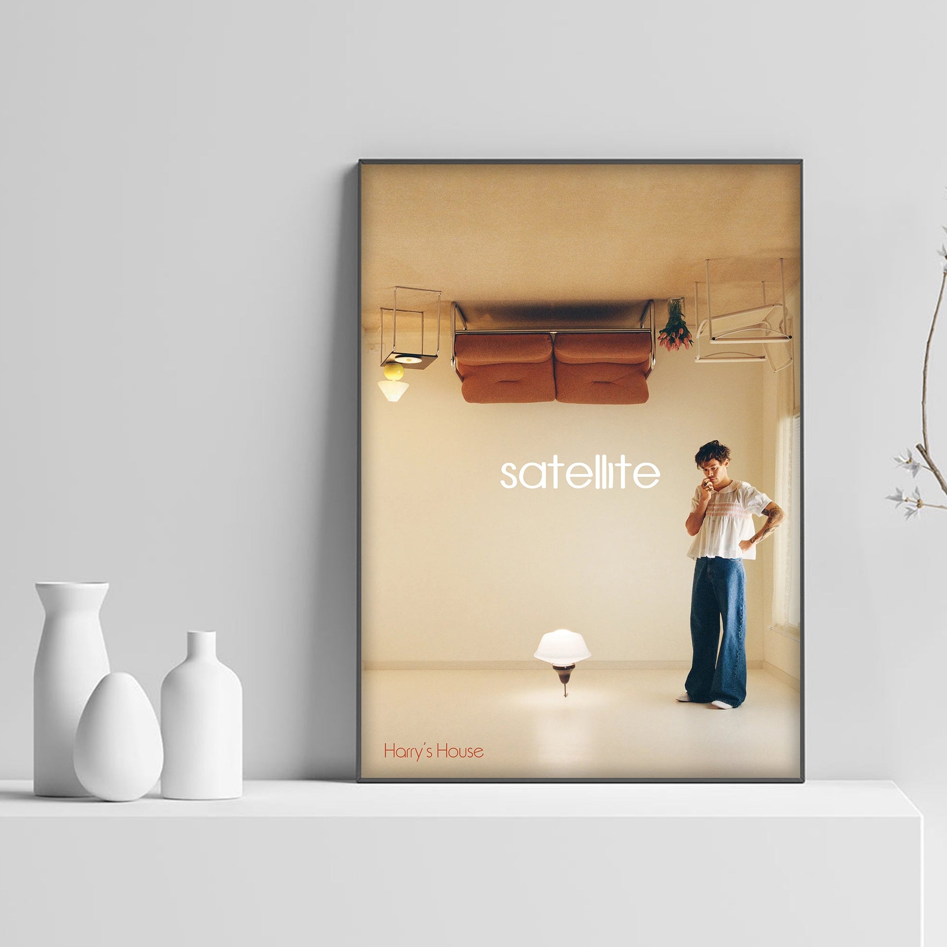 Harry Styles Harry's House Satellite Poster - rsdesignstudio