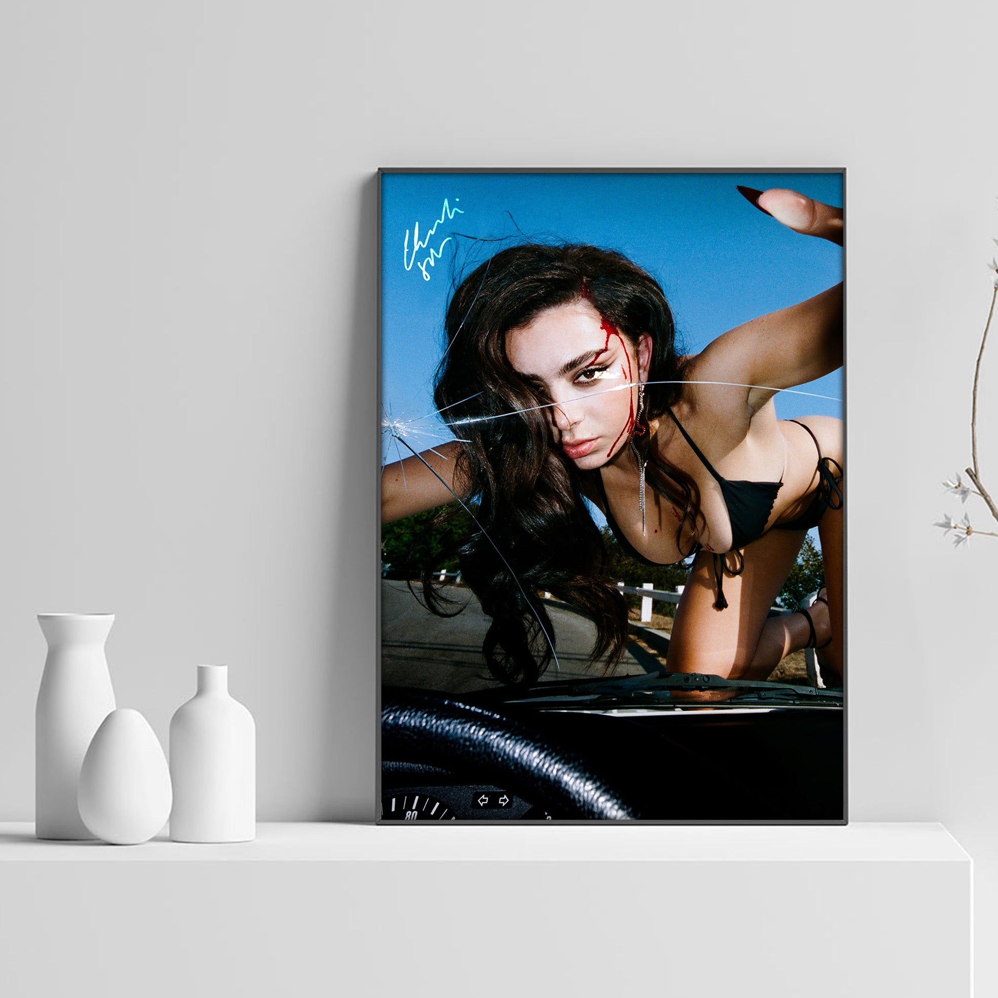Charli XCX Crash Album Poster - rsdesignstudio
