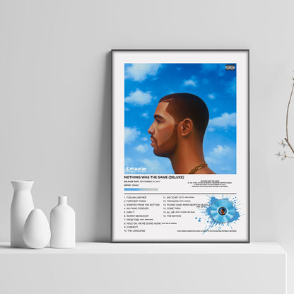 Drake Nothing Was The Same Album Poster - rsdesignstudio