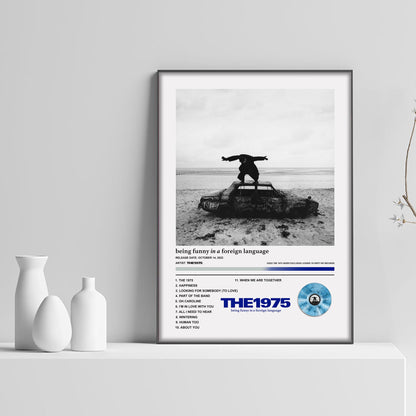 The 1975 Being Funny In A Foreign Language Album Poster - rsdesignstudio