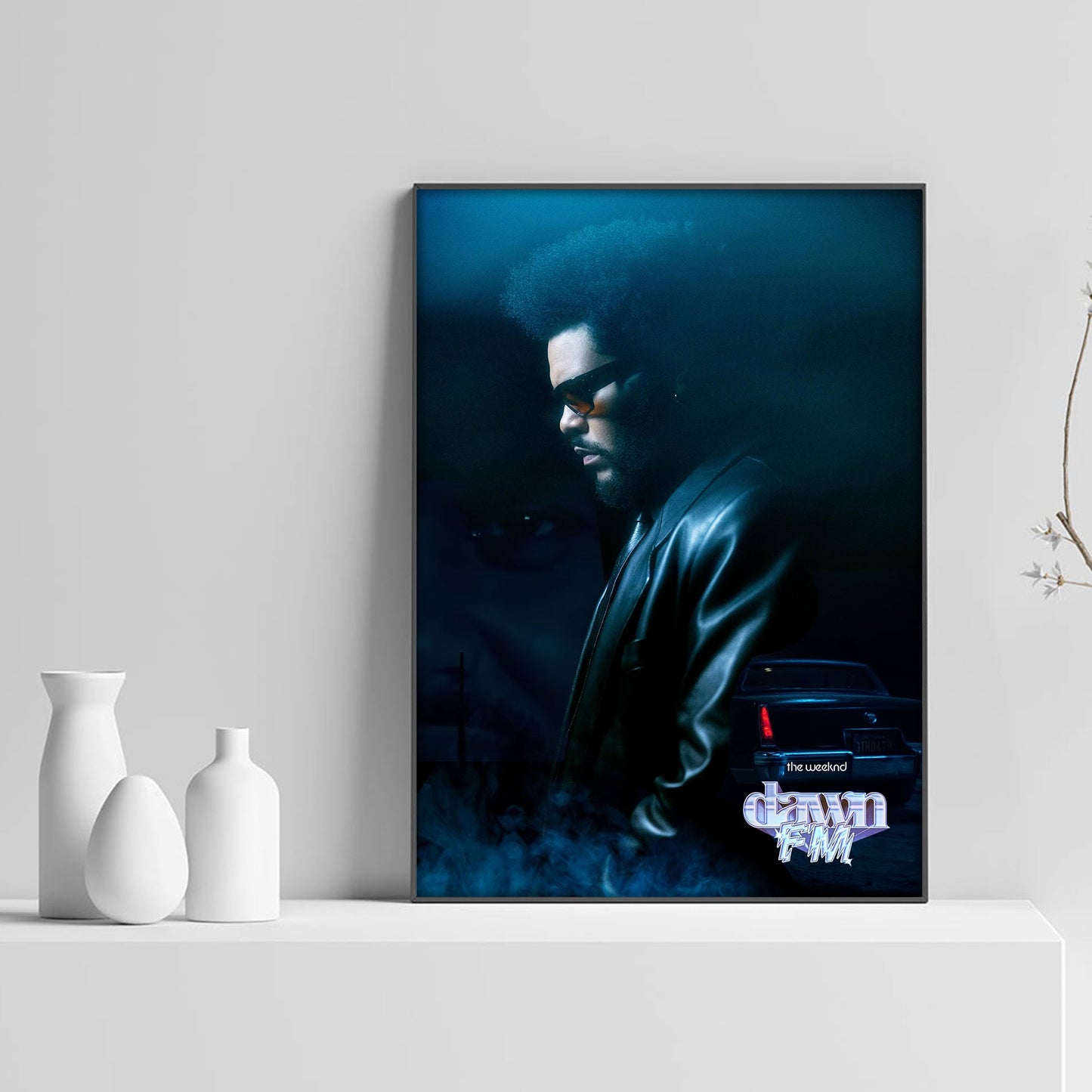 The Weeknd Dawn FM Poster - rsdesignstudio