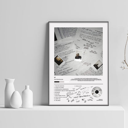 XXXTENTACION 17 Album Poster - rsdesignstudio