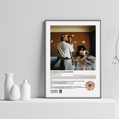 Kendrick Lamar Mr. Morale & The Big Steppers Album Poster - rsdesignstudio