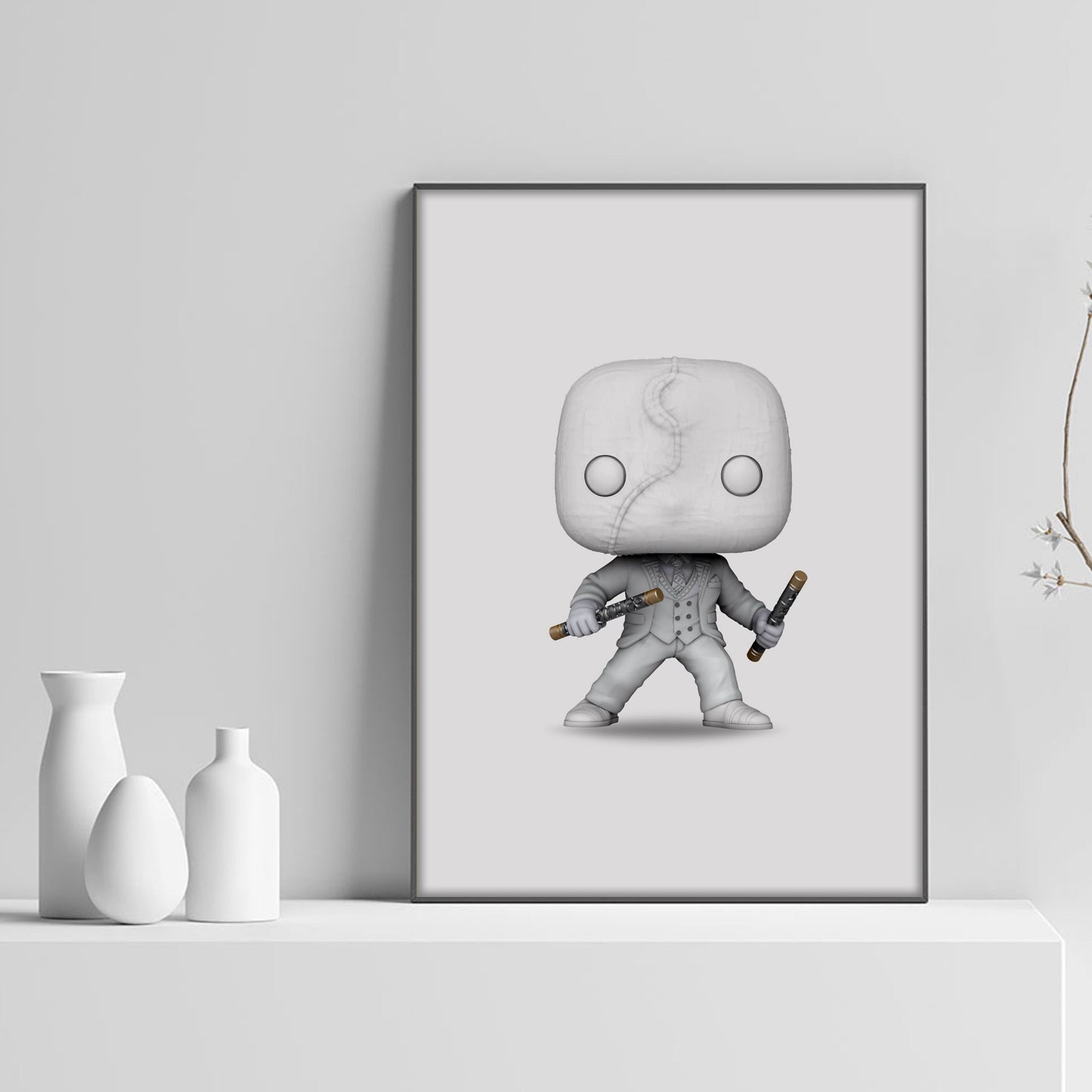 Moon Knight Funko Pop Poster - rsdesignstudio