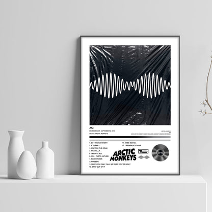 Arctic Monkeys AM Album Poster - rsdesignstudio