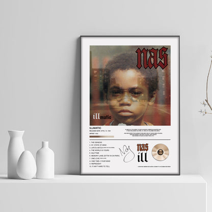 Nas ILLMATIC Album Poster - rsdesignstudio