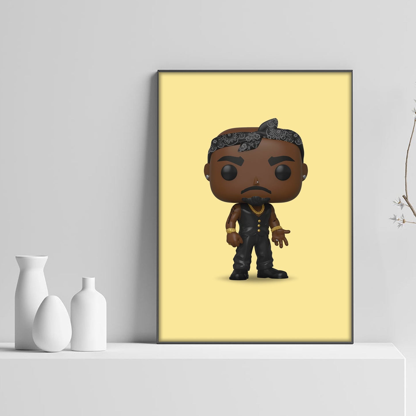 Tupac Funko Pop Poster - rsdesignstudio