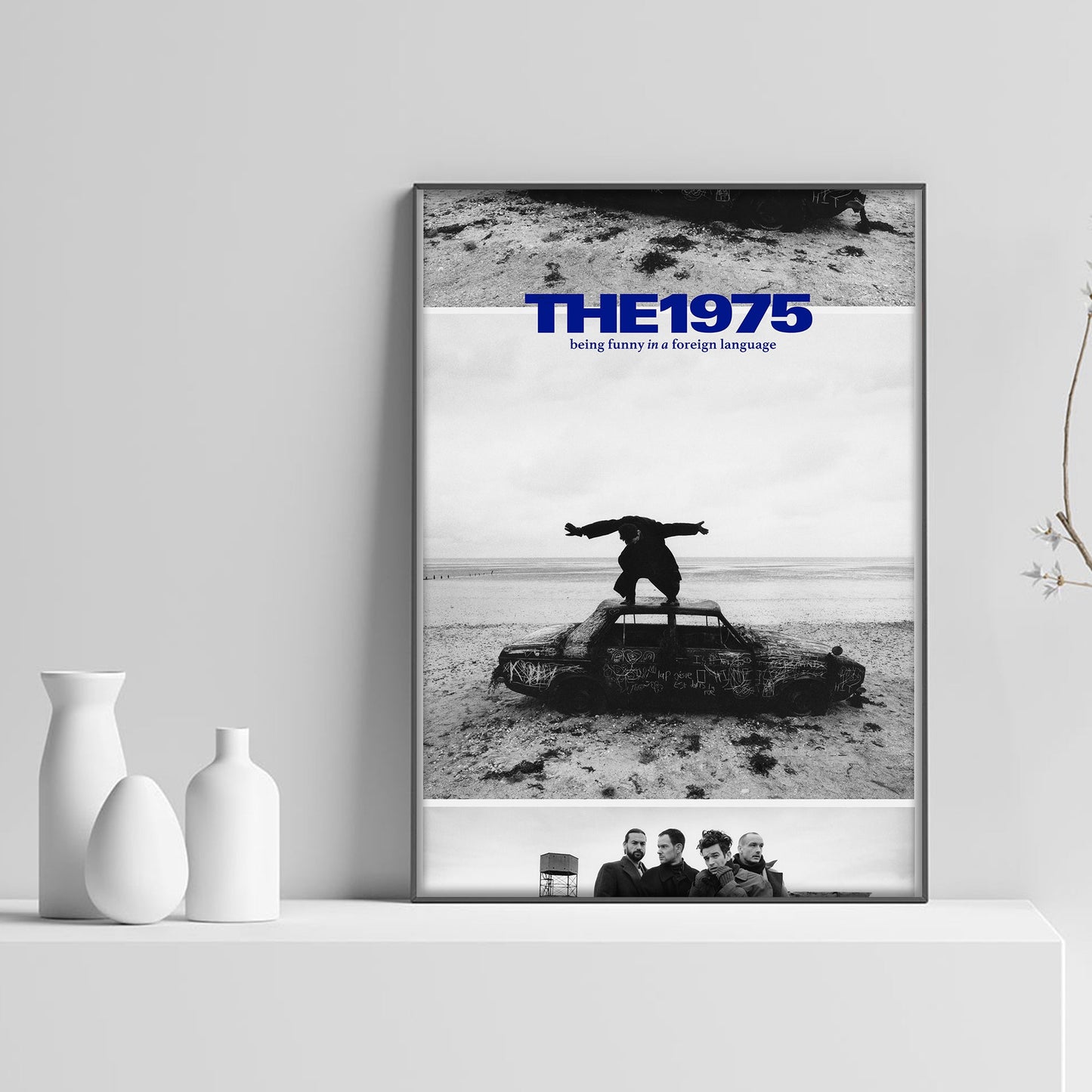 The 1975 Being Funny In A Foreign Language Poster - rsdesignstudio
