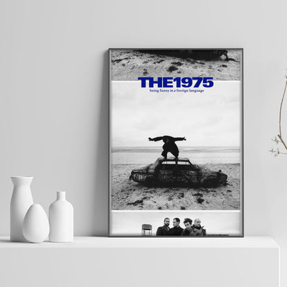 The 1975 Being Funny In A Foreign Language Poster - rsdesignstudio