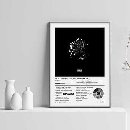 Pop Smoke Shoot For The Stars Album Poster - rsdesignstudio