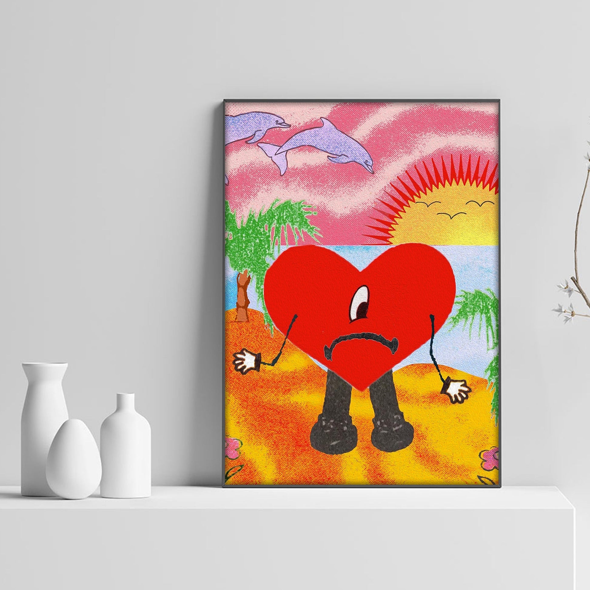Bad Bunny Un Verano Sin Ti Poster - rsdesignstudio