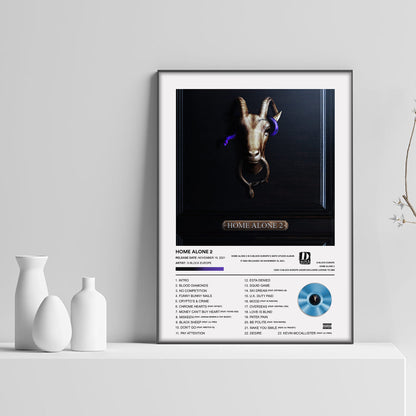 D Block Europe Home Alone 2 Album Poster - rsdesignstudio