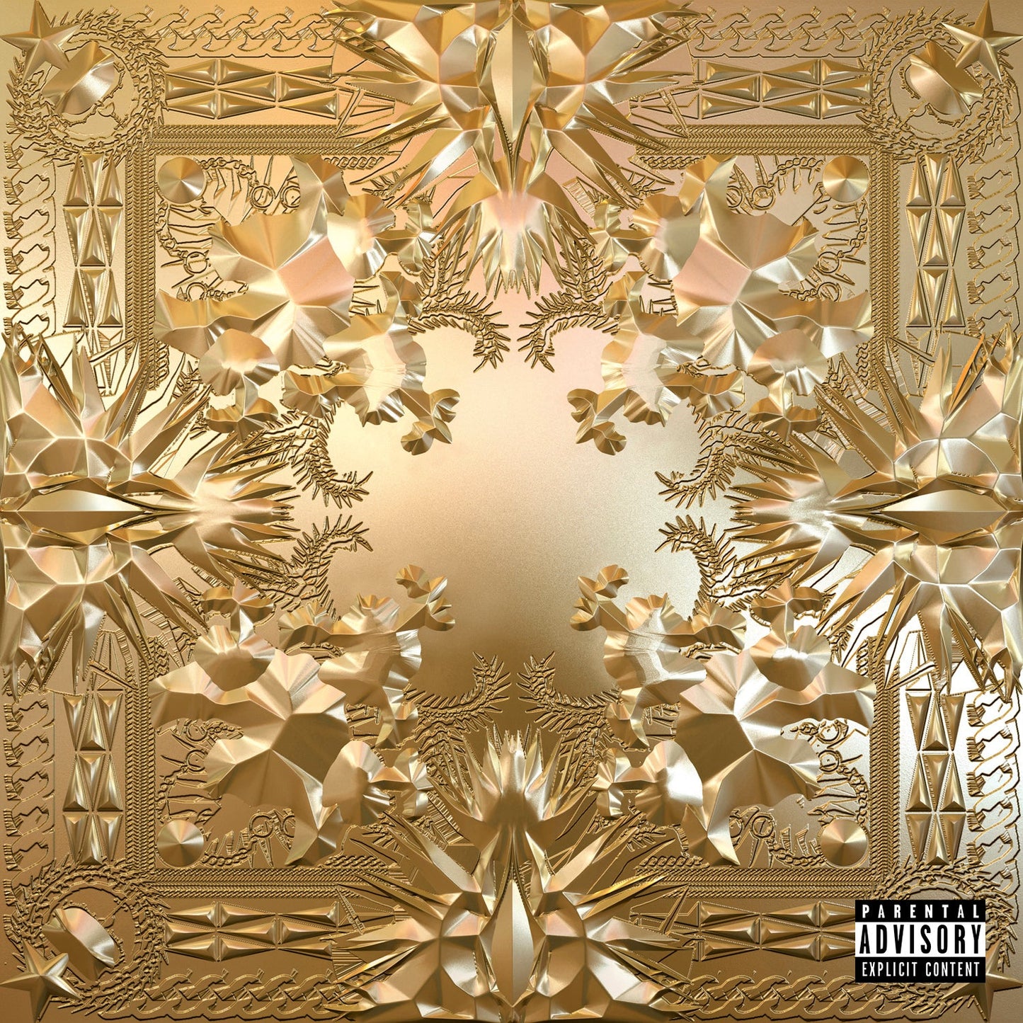 JAY-Z & Kanye West WATCH THE THRONE Album Poster
