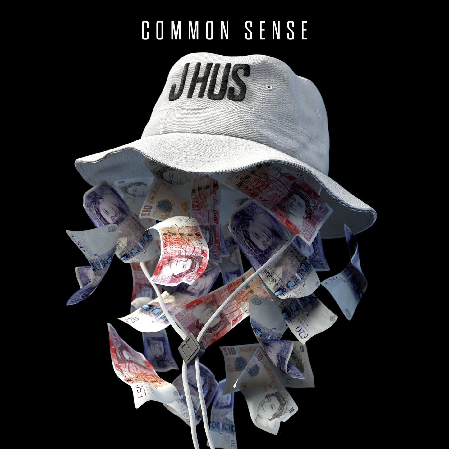 J Hus COMMON SENSE Album Poster
