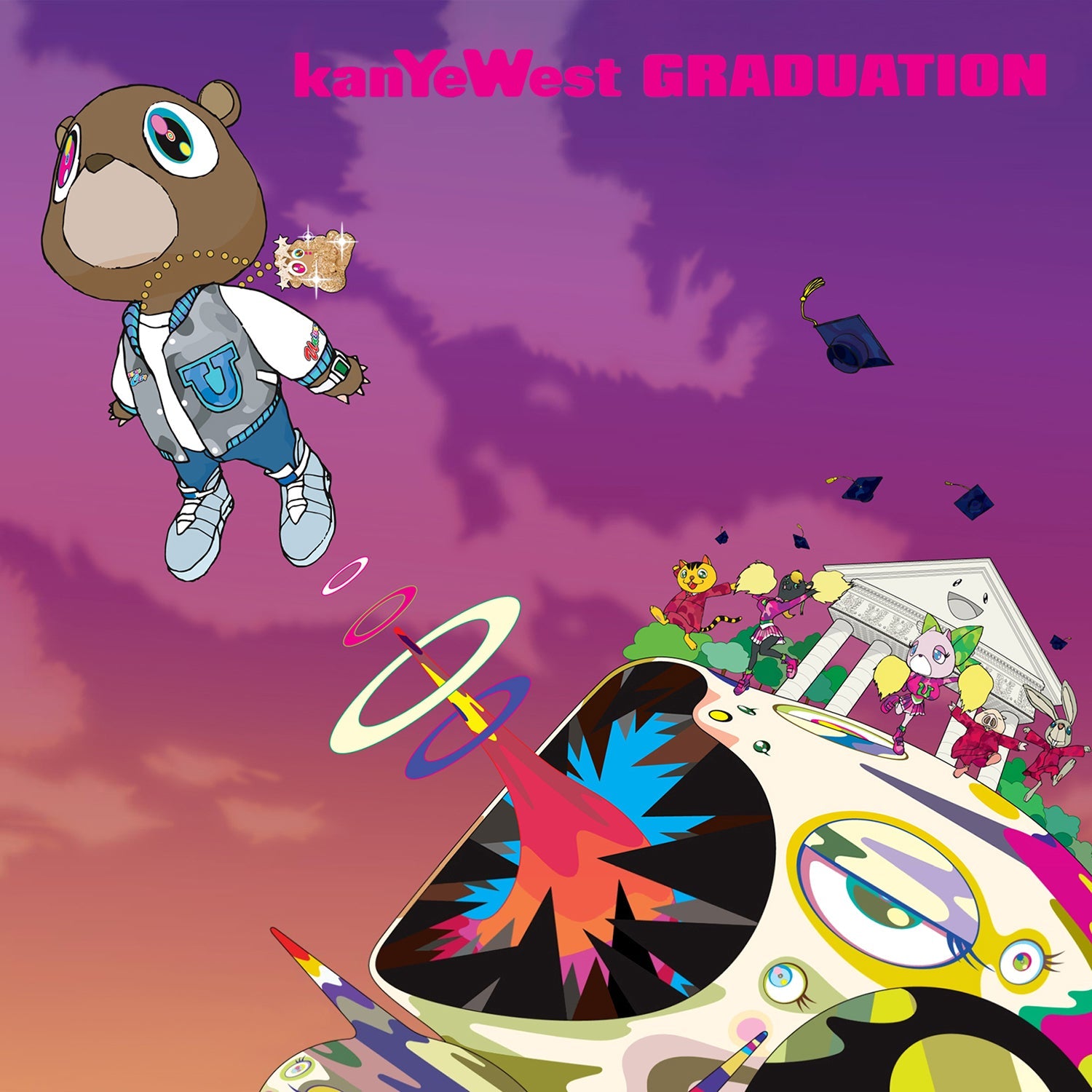 Kanye West GRADUATION Album Poster - rsdesignstudio