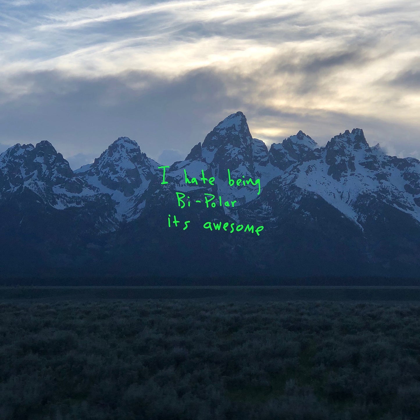 Kanye West YE Album Poster