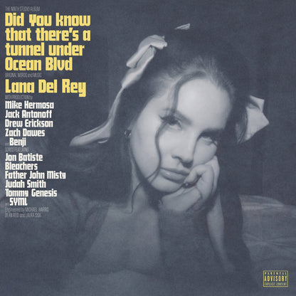 Lana Del Rey DID YOU KNOW THAT THERE'S A TUNNEL UNDER OCEAN BLVD Album Poster