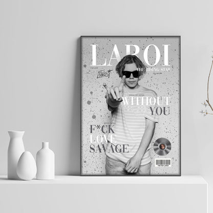The Kid LAROI F*CK LOVE Album Magazine Poster - rsdesignstudio