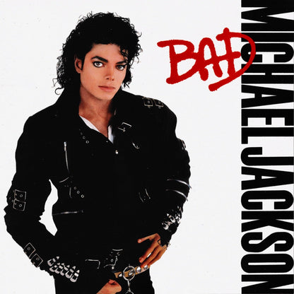 Michael Jackson BAD Album Poster