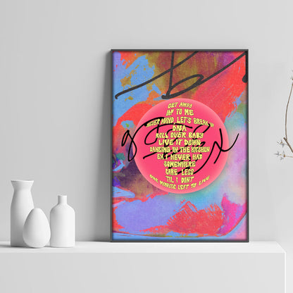 LANY GG BB XX Album Poster - rsdesignstudio