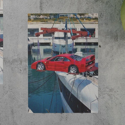 DAVE & Central Cee SPLIT DECISION Poster