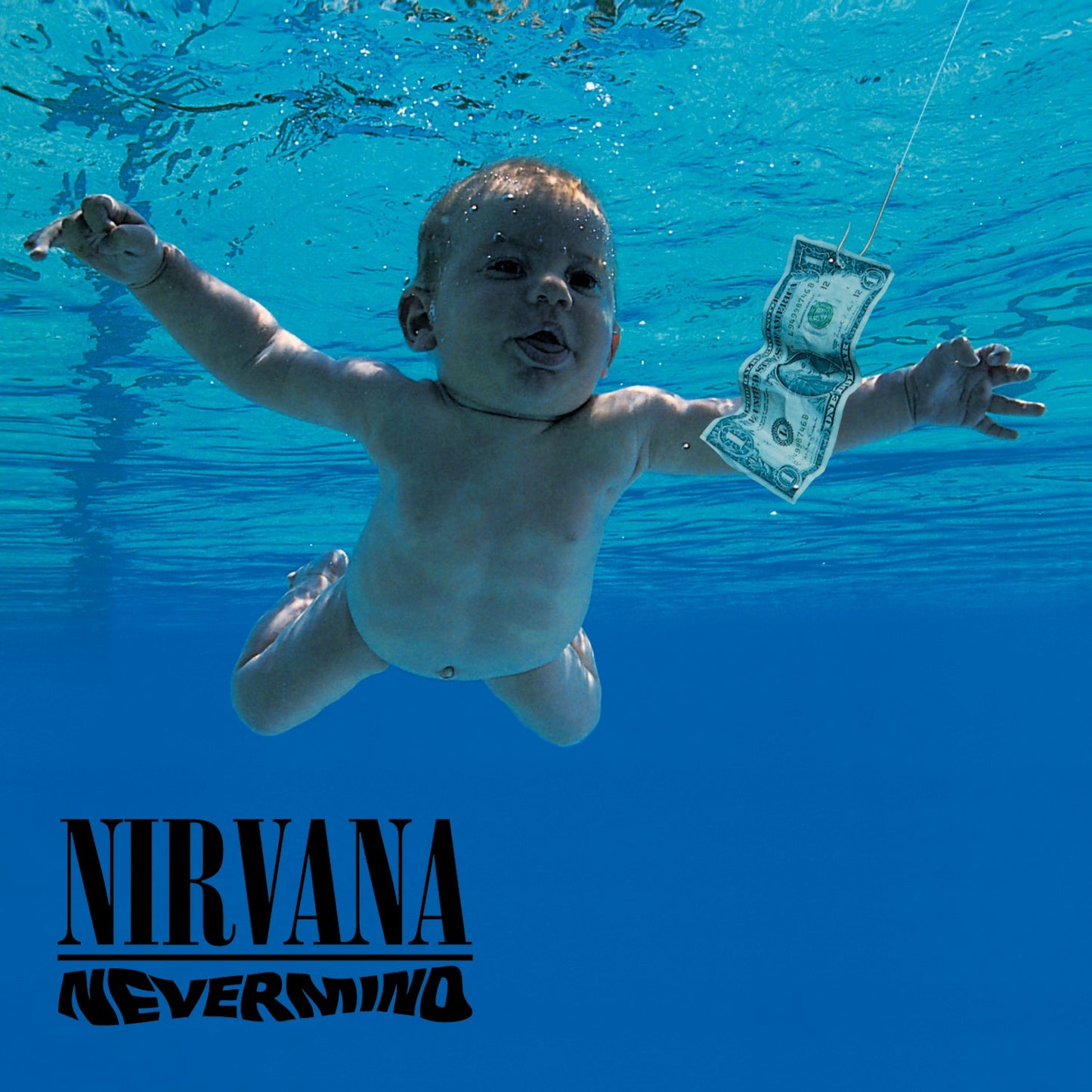 Nirvana NEVERMIND Album Poster