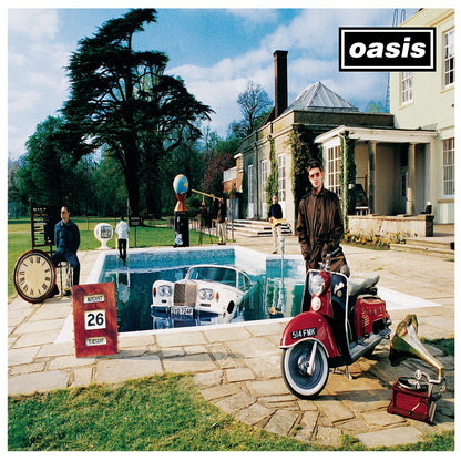 Oasis BE HERE NOW Album Poster