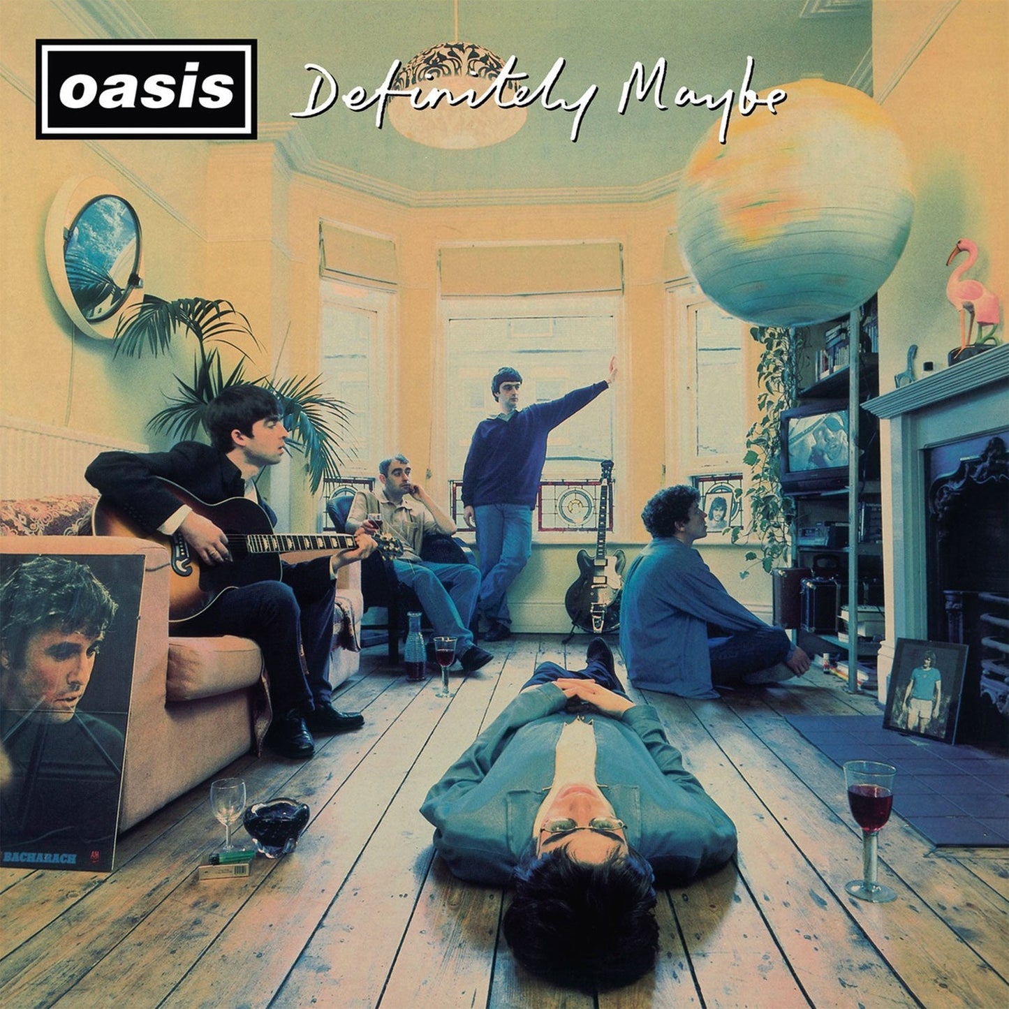 Oasis DEFINITELY MAYBE Album Poster