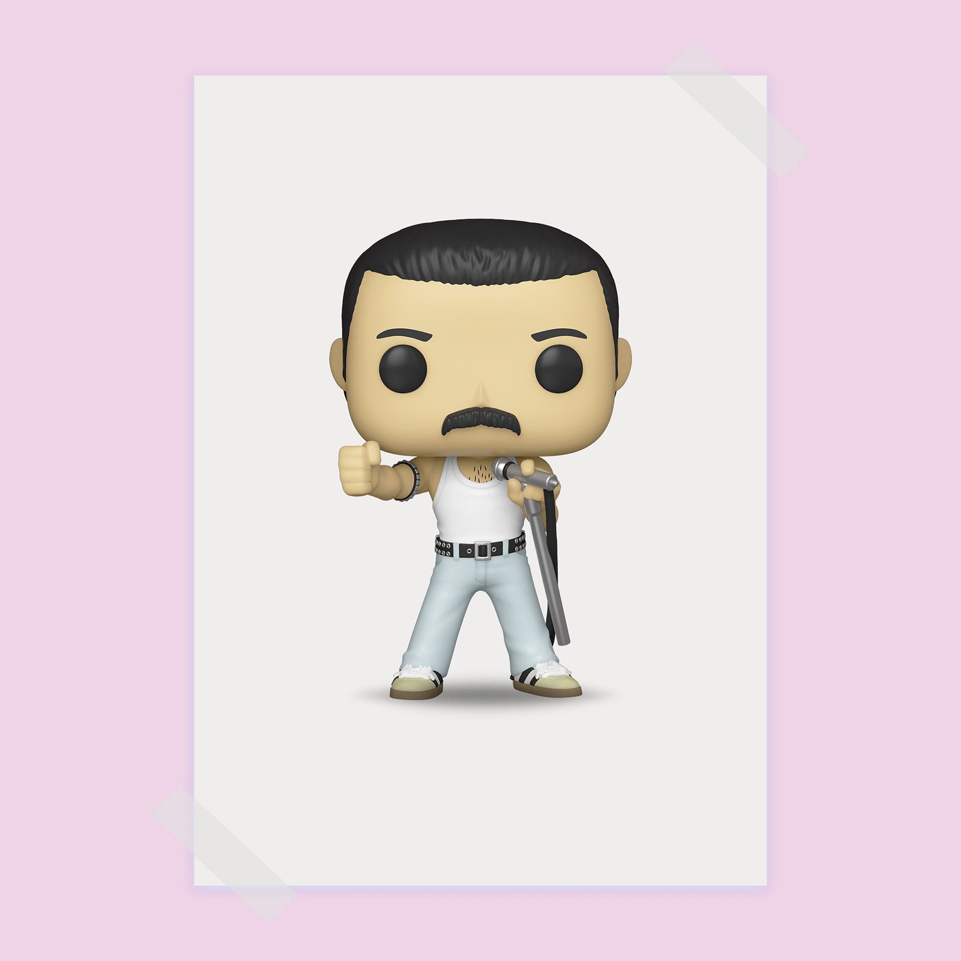Freddie Mercury Funko Pop Poster - rsdesignstudio