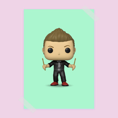 Green Day Funko Pop Poster - rsdesignstudio