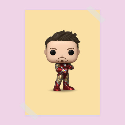 Avengers Iron Man Funko Pop Poster - rsdesignstudio